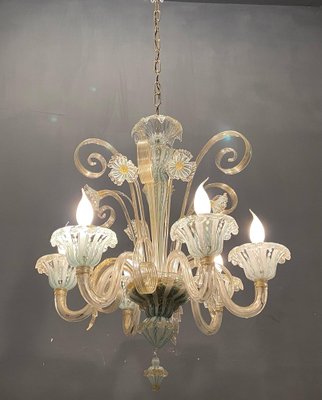 Venetian Murano Art Glass Chandelier from Venini-JJC-1286910