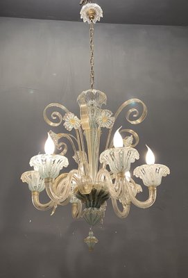 Venetian Murano Art Glass Chandelier from Venini-JJC-1286910