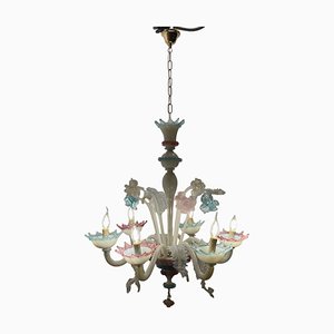 Venetian Murano Glass Chandelier, 1960s-JJC-1770864