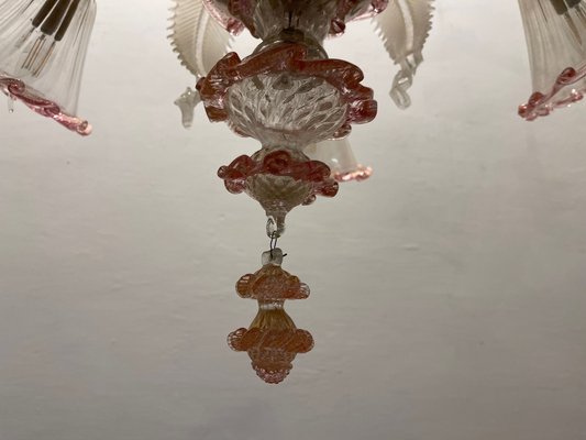 Venetian Murano Glass Chandeliers, 1960s, Set of 2-JJC-1780055