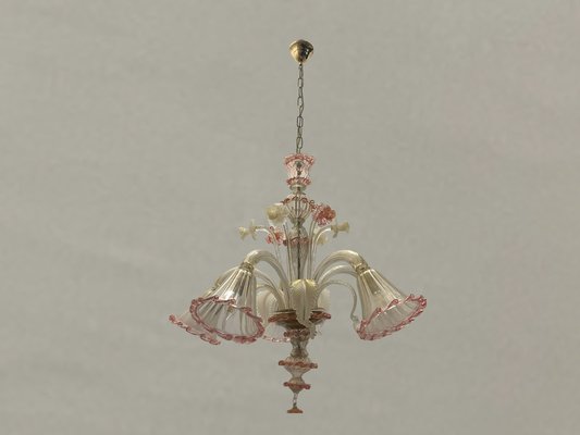 Venetian Murano Glass Chandeliers, 1960s, Set of 2-JJC-1780055