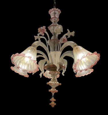 Venetian Murano Glass Chandeliers, 1960s, Set of 2-JJC-1780055