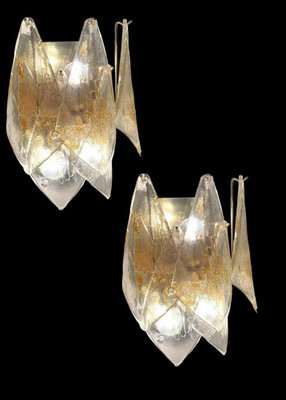 Venetian Murano Glass Sconces from La Murrina, 1980s, Set of 2-JJC-1791522