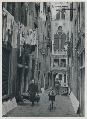 Venice, 1950s, Black and White Photograph-DYV-1219795