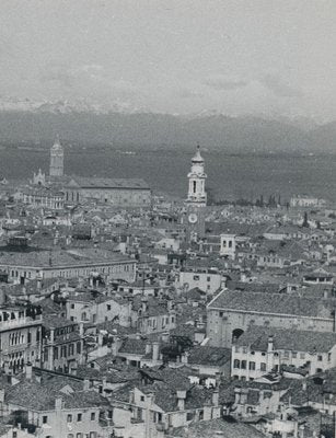 Venice-City, Italy, 1950s, Black & White Photograph-DYV-1236160