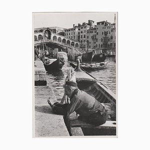 Venice Grand Canal with the Rialto Bridge, 1955-DYV-701288