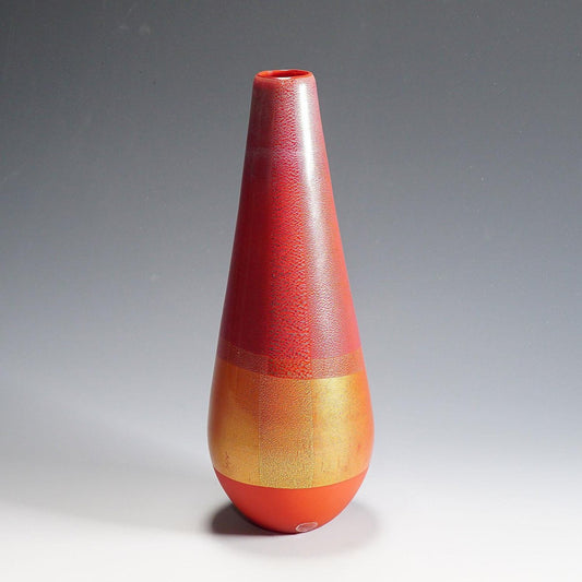 Venini Art Murano Glass Quartzi Series Vase, 2004