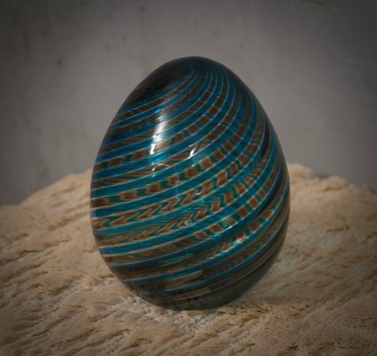 Venini Murano Art Glass Egg 50th Confartigianato Series Egg, 1997-UH-2018434