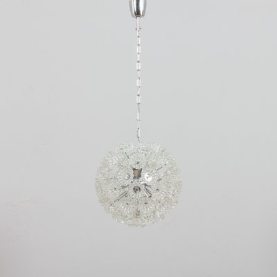 Venini Style Italian Murano Glass Flowers Sputnik Chandelier by Paolo Venini, 1970s-UE-1112707