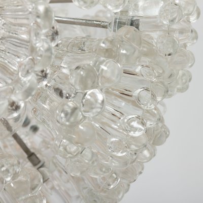 Venini Style Italian Murano Glass Flowers Sputnik Chandelier by Paolo Venini, 1970s-UE-1112707