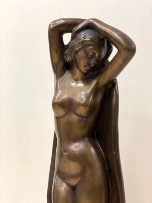 Venus At the Bath, Cast Bronze Sculpture, 20th Century-WIM-875595