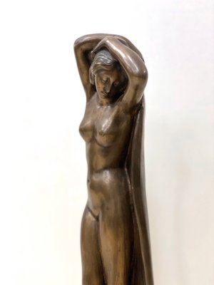 Venus At the Bath, Cast Bronze Sculpture, 20th Century-WIM-875595