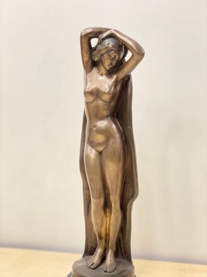 Venus At the Bath, Cast Bronze Sculpture, 20th Century-WIM-875595