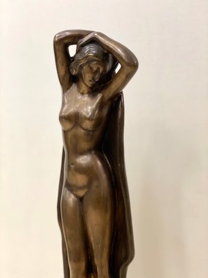 Venus At the Bath, Cast Bronze Sculpture, 20th Century-WIM-875595