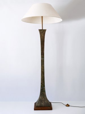 Verdigris Bronze Floor Lamp by Stewart Ross James for Hansen Lighting, 1960s-WPT-1369408