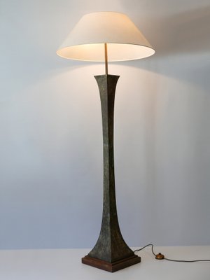 Verdigris Bronze Floor Lamp by Stewart Ross James for Hansen Lighting, 1960s-WPT-1369408