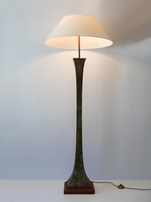 Verdigris Bronze Floor Lamp by Stewart Ross James for Hansen Lighting, 1960s-WPT-1369408