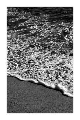 Vertical Morning Seashore, Large Black and White Seascape Giclée, Sugimoto Style, 2021-RWC-965356