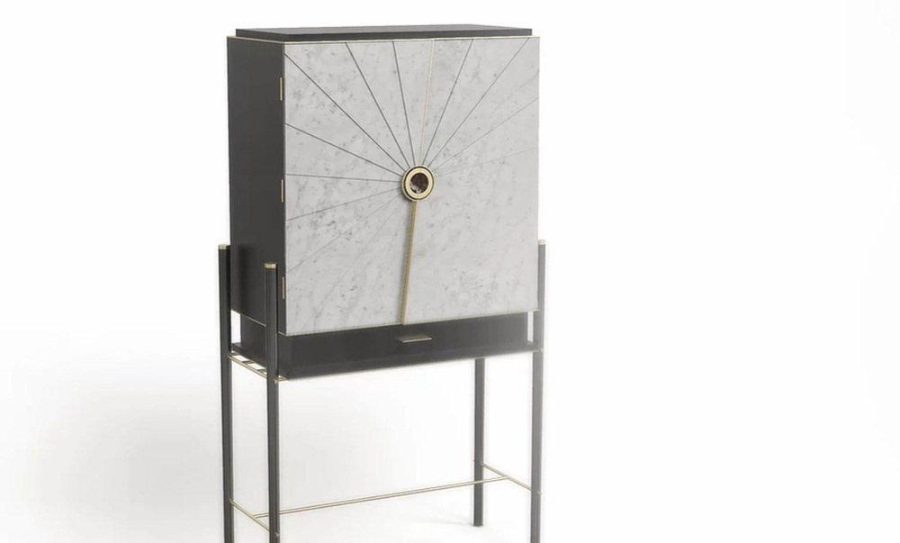 Vertigo Highboard by Marmi Serafini