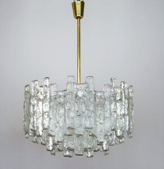 Very Large Austrian Soria Chandelier by J.T. Kalmar for Kalmar, 1960s