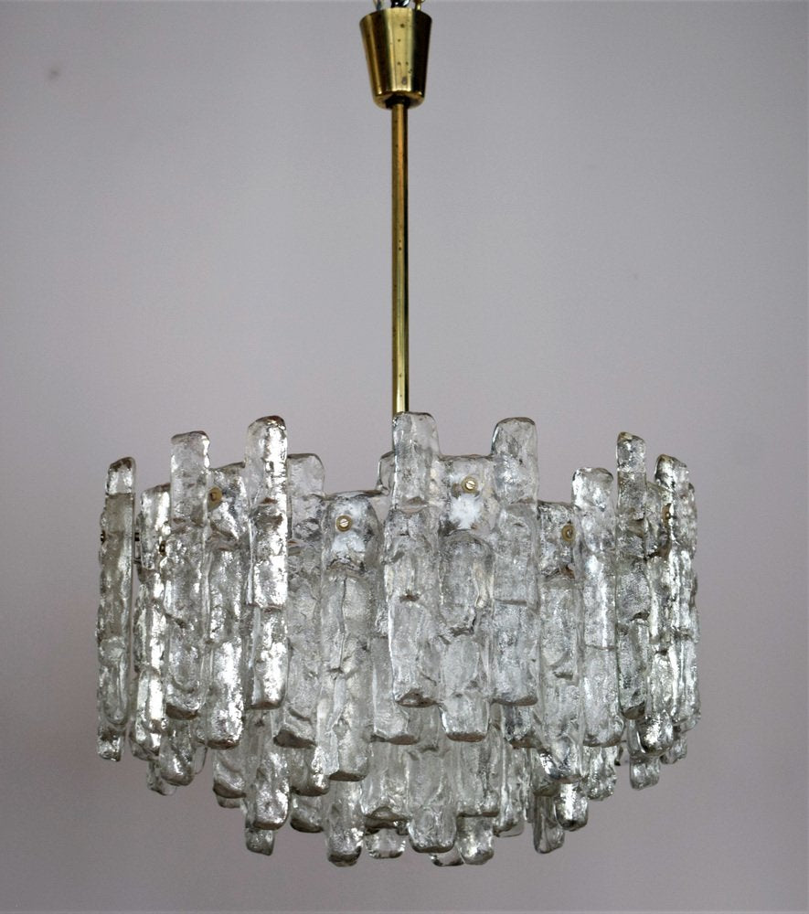 Very Large Austrian Soria Chandelier by J.T. Kalmar for Kalmar, 1960s