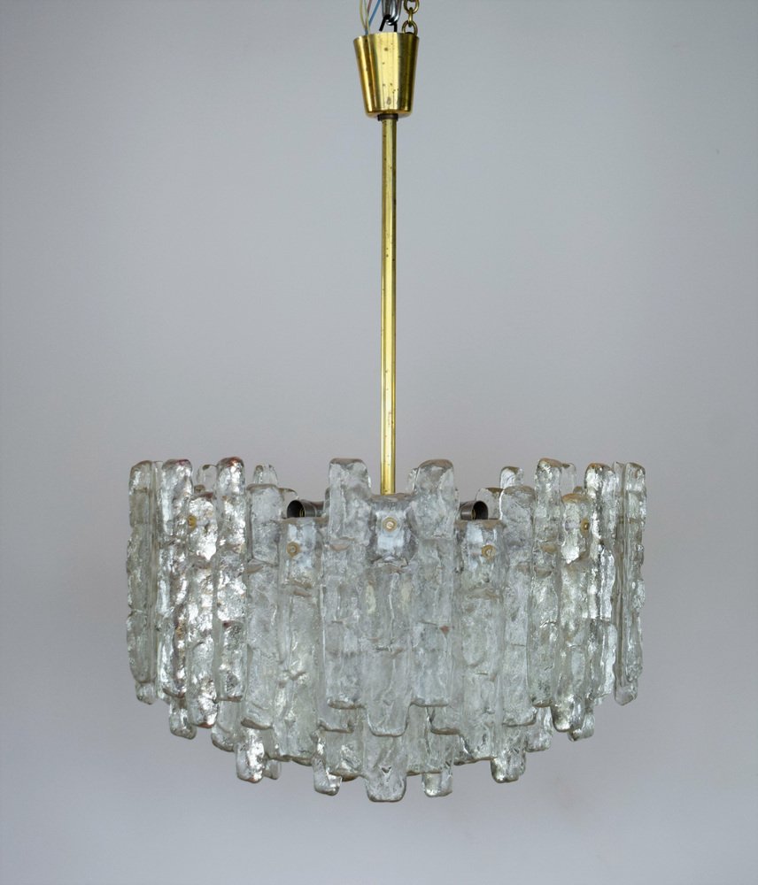 Very Large Austrian Soria Chandelier by J.T. Kalmar for Kalmar, 1960s