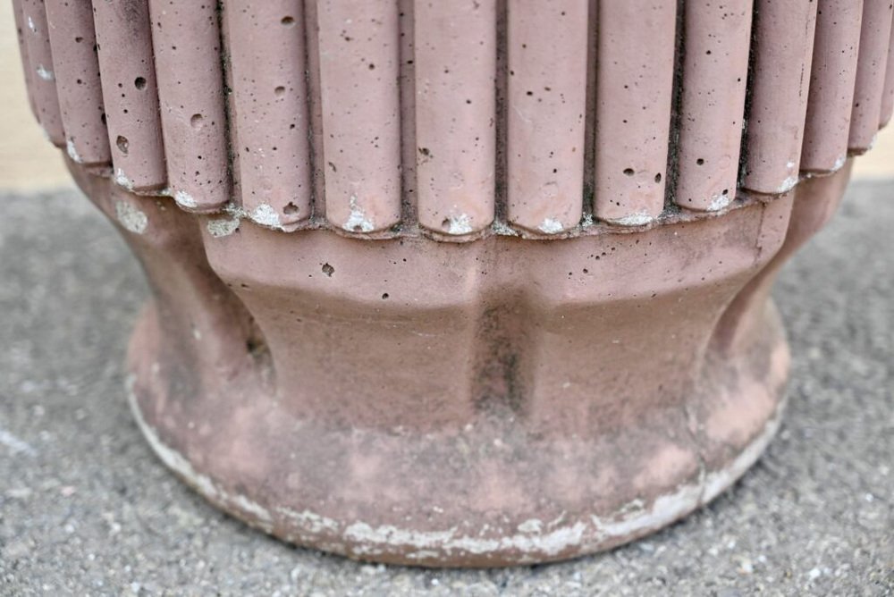 Very Large Brutalist Outdoor Concrete Planter, 1970s