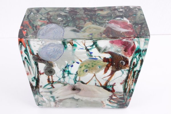 Very Large Murano Aquarium by Alfredo Barbini for Cenedese, 1960s-EZZ-1017248