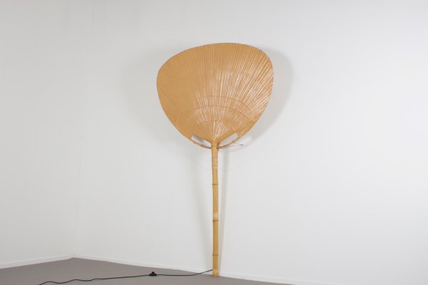 Very Large Uchiwa Floor Lamp by Ingo Maurer for M Design, 1977-QT-1263301