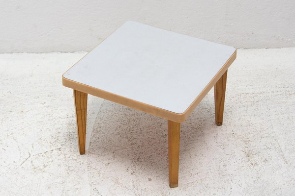 Very Small Mid-Century Side Table, Czechoslovakia, 1960s-HXT-1120279