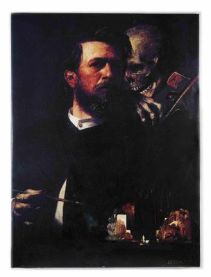 Vettor Pisani, Painting, Music and Death, Offset Print, 20th-Century-ZCI-1221161