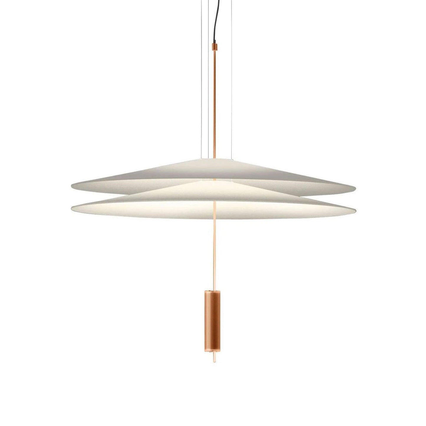 Flamingo Pendant Lamp 1510 by Vibia #Copper