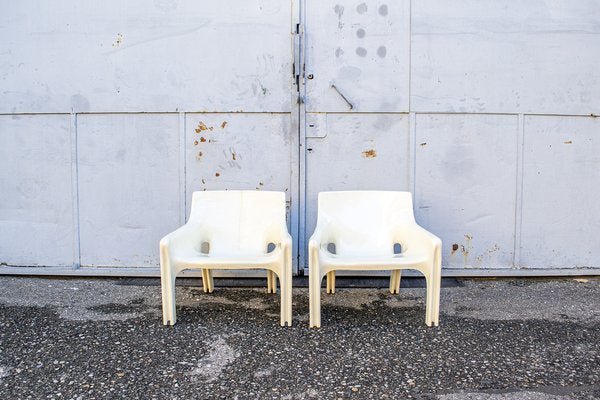 Vicario Armchairs by Vico Magistretti for Artemide, 1970s, Set of 2-VCV-1792610