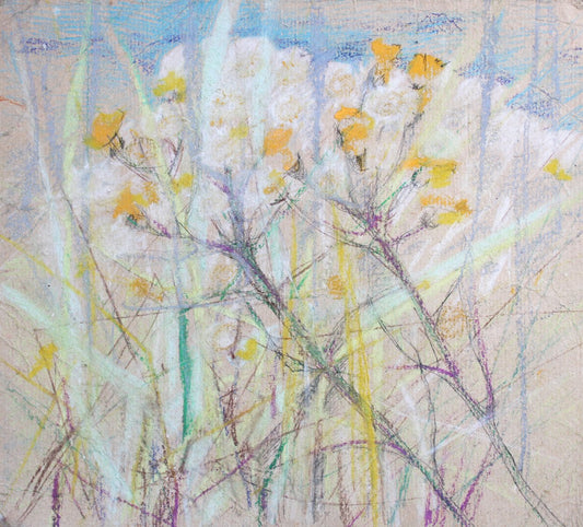 Victor Karnauh, Feeling of Spring, 1990s, Pastel on Paper