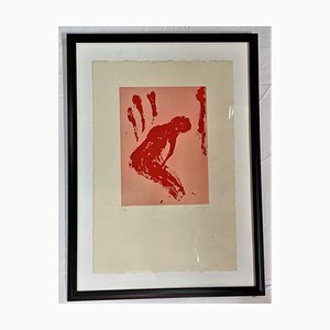 Victor Mira, Figurative Composition, 1980s, Engraving, Framed-IKW-824190