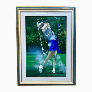 Victor Spahn, Golfer, 1990s, Lithograph-QYF-2026889