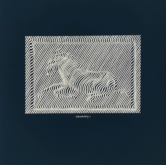 Victor Vasarely, Cinetics Zebras, 1975, Screen Print