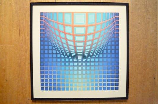 Victor Vasarely, Composition, 1960s, Lithograph