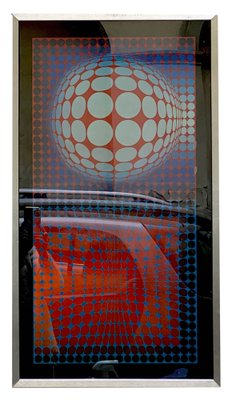 Victor Vasarely, Italy, 1970s, Optical Screen Print-YUW-1286627