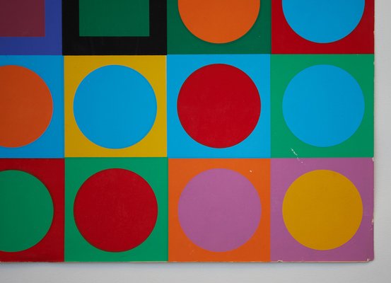 Victor Vasarely, Planetary Folklore Composition No. 1, Serigraph-TJQ-1297145