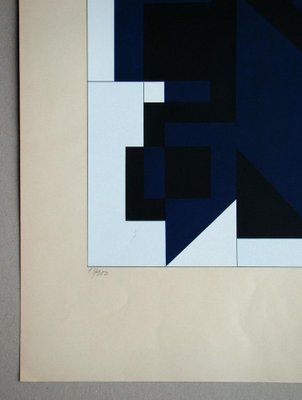 Victor Vasarely, Utica, 1958, Silkscreen Print-KHH-2044125