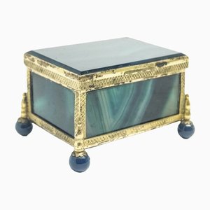 Victorian Agate Box, Great Britain, 1890s-BKO-1454571