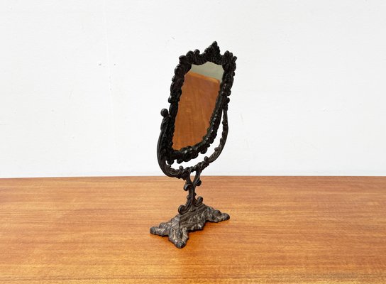 Victorian Cast Iron Table Mirror, 1900s-UAH-2020642