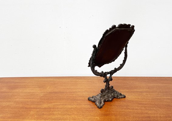 Victorian Cast Iron Table Mirror, 1900s-UAH-2020642