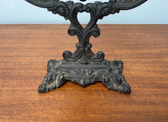 Victorian Cast Iron Table Mirror, 1900s-UAH-2020642