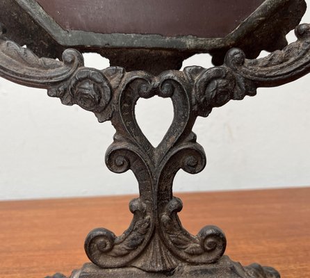 Victorian Cast Iron Table Mirror, 1900s-UAH-2020642