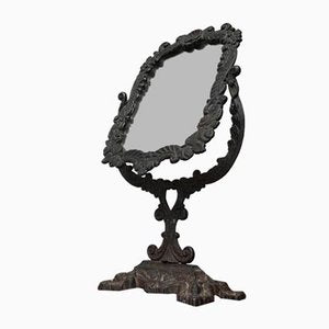 Victorian Cast Iron Table Mirror, 1900s-UAH-2020642