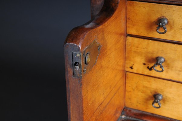 Victorian English Mahogany Cabinet, 1840s-FLW-1402258