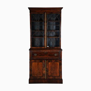 Victorian English Mahogany Cabinet, 1840s-FLW-1402258