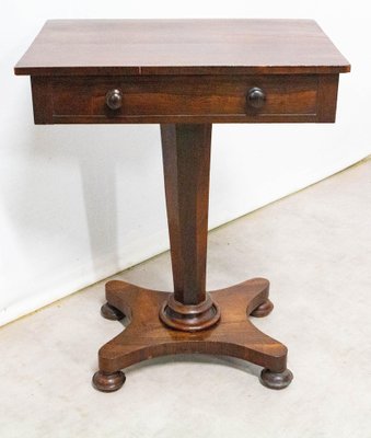 Victorian English Sellette Side Table, 1800s-RIU-1329309